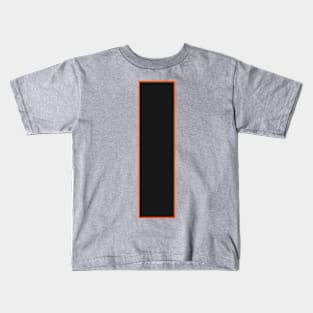 Bold in Black: I's Defining edge Kids T-Shirt
